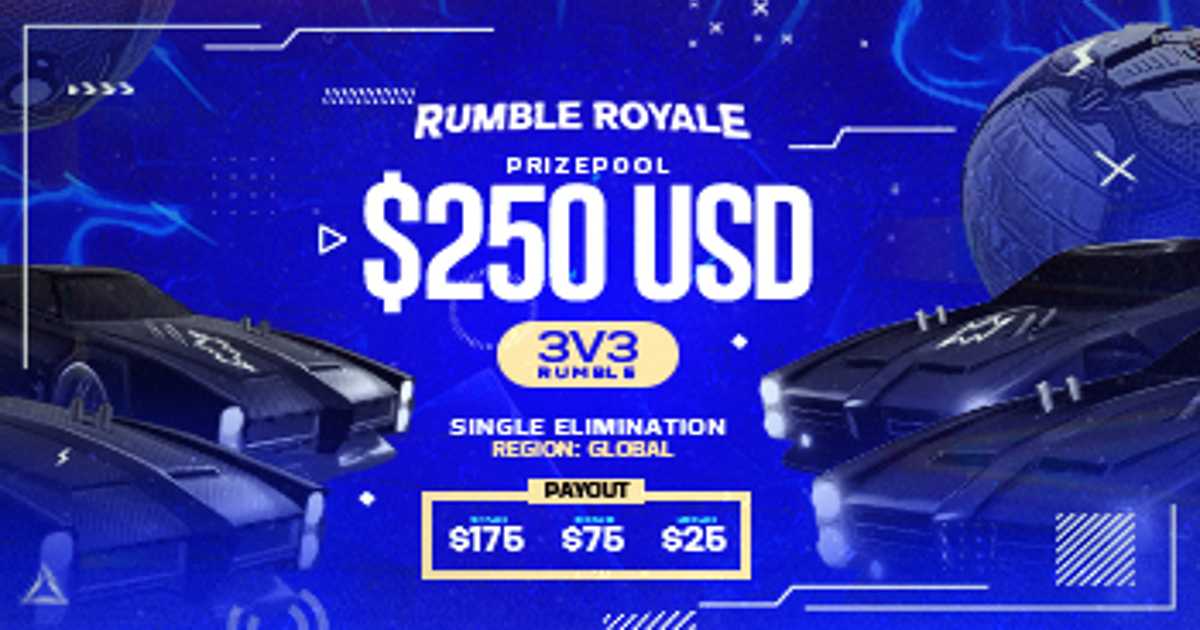 Rumble Royale 4 Community Gaming Automated Esports Tournaments